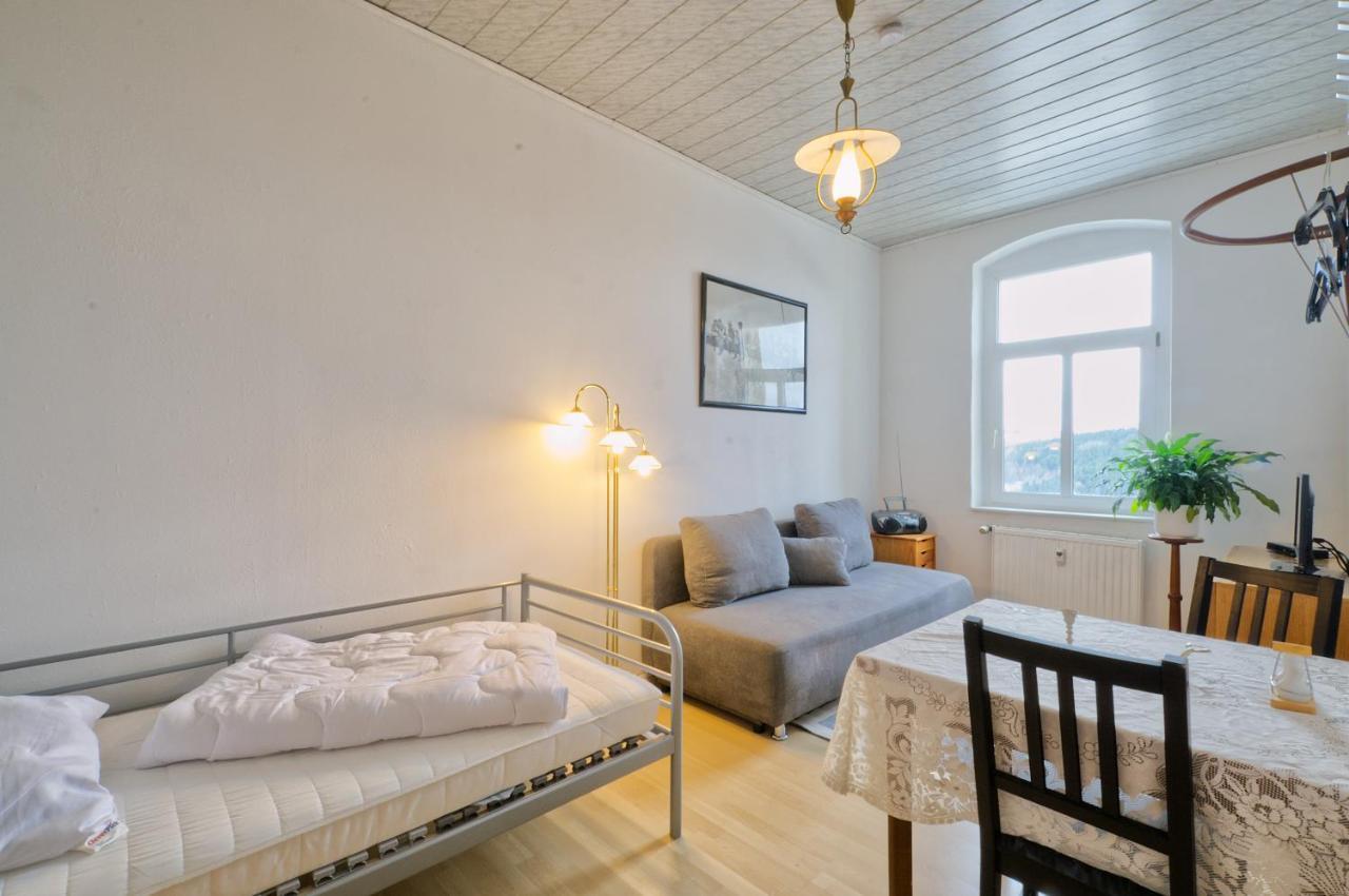 Ferienwohnung Am Busbahnhof Annaberg-Buchholz Exteriör bild