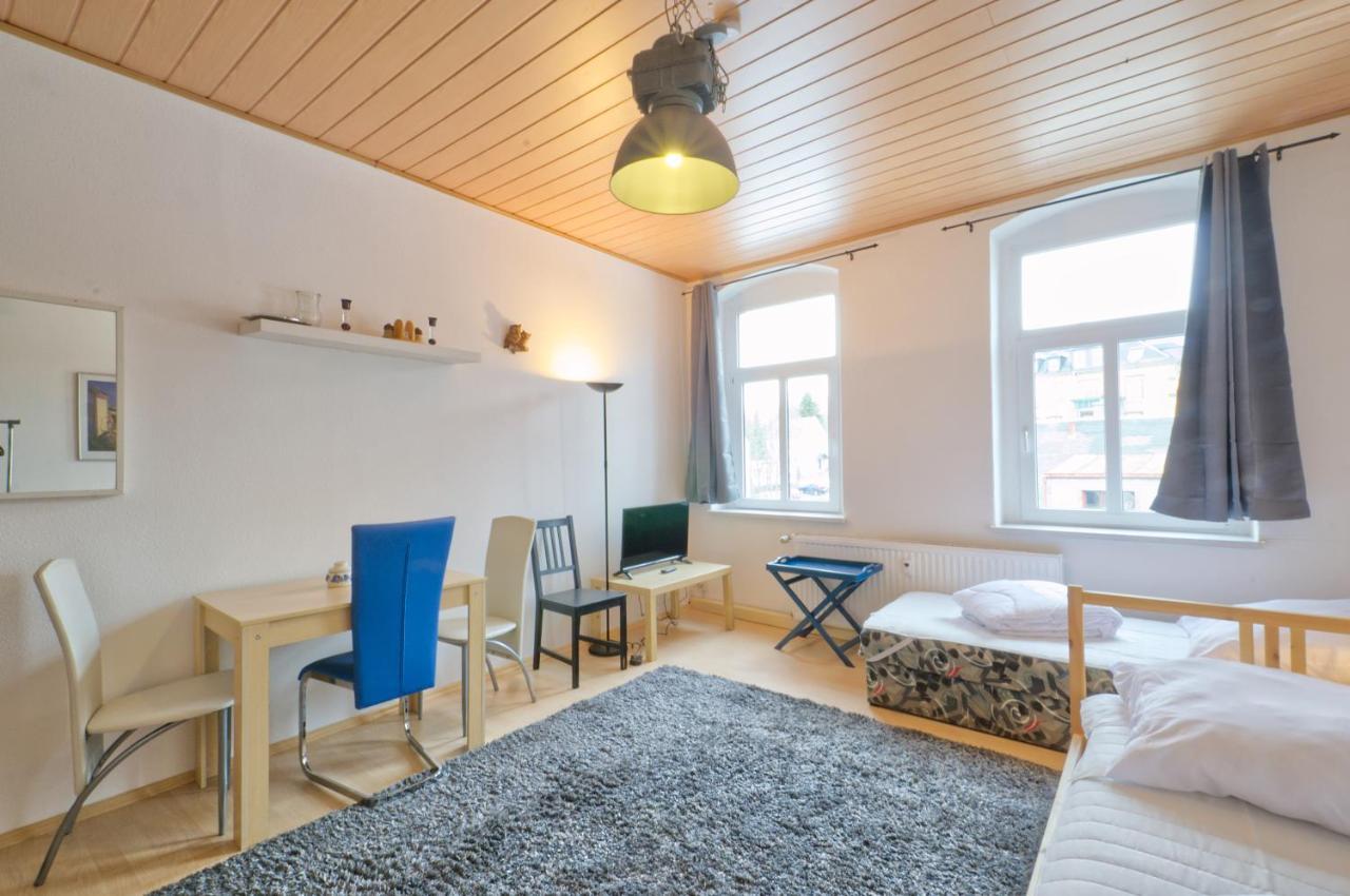 Ferienwohnung Am Busbahnhof Annaberg-Buchholz Exteriör bild